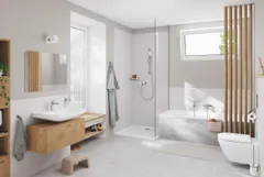 Одноважільний змішувач для ванни Grohe Cubeo (1018140000)