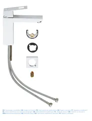 Змішувач для раковини M-розміру Grohe Eurocube (23446000)