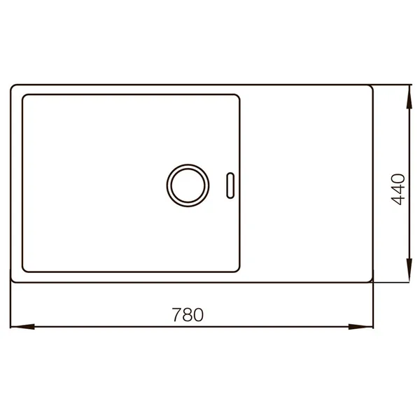 Мийка Mixxus MX7844-200x1.2-PVD-Bronze (MX0562)