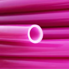 Труба для теплої підлоги з кисневим бар'єром Koer PEX-B EVOH 16 * 2,0 (pink) (400 м) (KR2852)