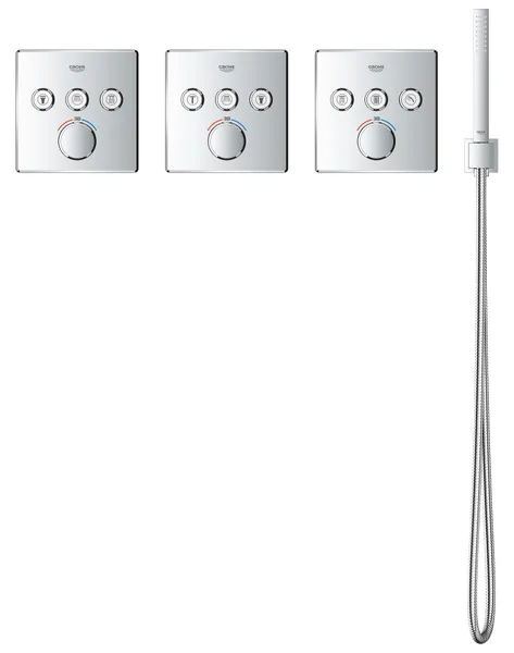 Шлангове підключення з тримачем Grohe Euphoria Cube (26370000)