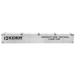 Відцентровий насос Koer 4SDM 2/37 + 50M + пульт (KP2639)