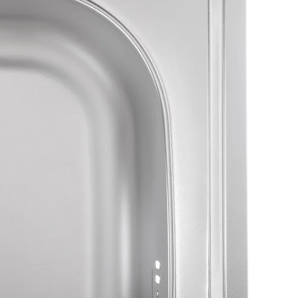 Мийка кухонна Zerix Z5050-08-180E (Satin) (ZS0582)