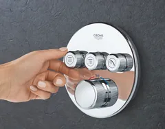 Термостат прихованого монтажу на 3 споживача Grohe Grohtherm SmartControl (29121000)