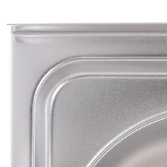 Мийка кухонна ZERIX Z8050D-08-180E DOUBLE (satin) (ZM0569)