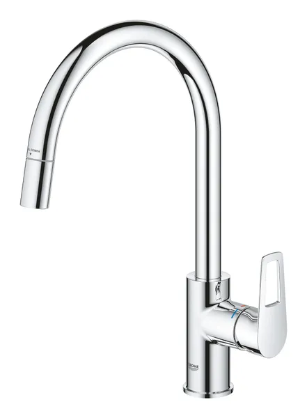 Одноважільний змішувач для кухні Grohe BauLoop New (30543000)