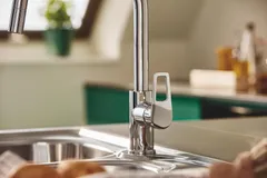 Одноважільний змішувач для кухні Grohe BauLoop New (30543000)