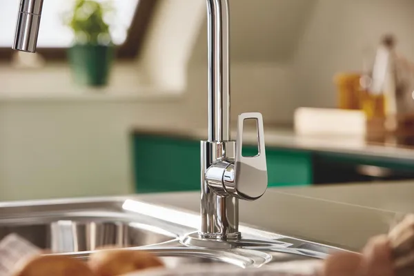 Одноважільний змішувач для кухні Grohe BauLoop New (30543000)