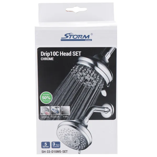 Лійка для душу Storm SH-33-D10M5-SET (ST0021)