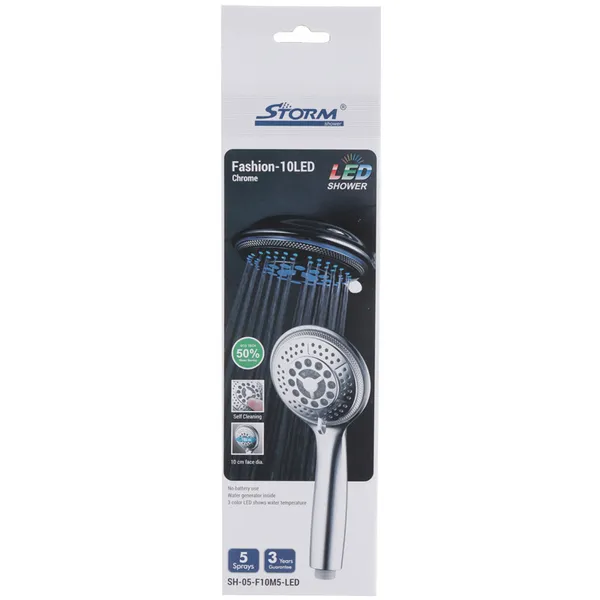 Лійка для душу Storm SH-05-F10M5-LED (ST0007)