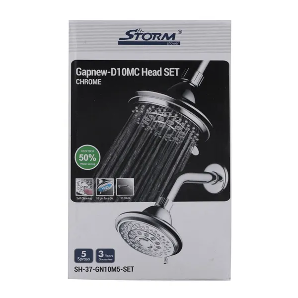 Лійка для душу Storm SH-37-GN10M5-SET (ST0025)