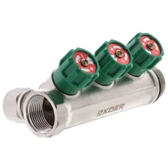 Колектор для теплої підлоги Koer KR.1123-3 3/4"x3 ways (KR2830)