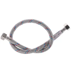 Гнучкий шланг для підключення води гайка 1/2'' - гайка 1/2'' (60 см) Zerix (ZX1552)