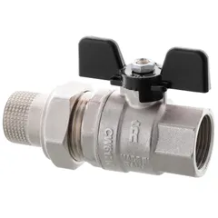 Кран з американкою Roho R105-100B - 1" прямий (RO0112)