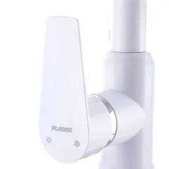 Змішувач для кухні Plamix Mario-017 White (з підведенням) (PM0608)
