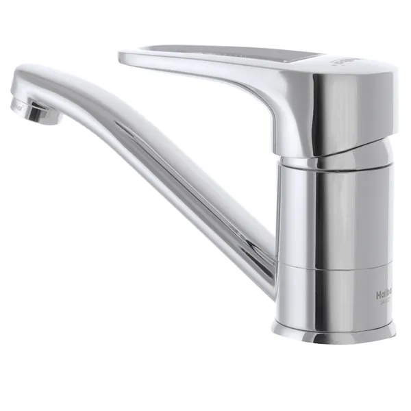 Змішувач для умивальника Haiba Opus 555 (вилив 15 см) (HB0336)