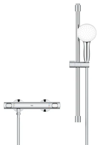 Термостат для душу Grohe Grohtherm 500 з душовим гарнітуром (34796001)