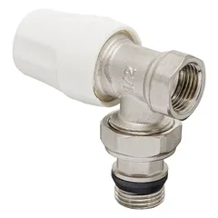 Комплект для підключення радіатора Koer SET-11 - 1/2"x1/2" (кутовий) з термоголовкою ВЗ (KR3175)