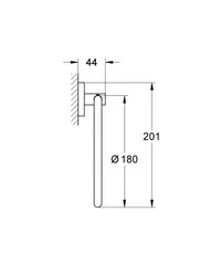 Кільце для рушника Grohe Essentials New (40365001)