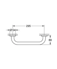 Поручень для ванної Grohe Essentials New (40421001)