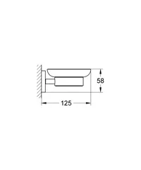 Мильниця Grohe Essentials New (40444001)