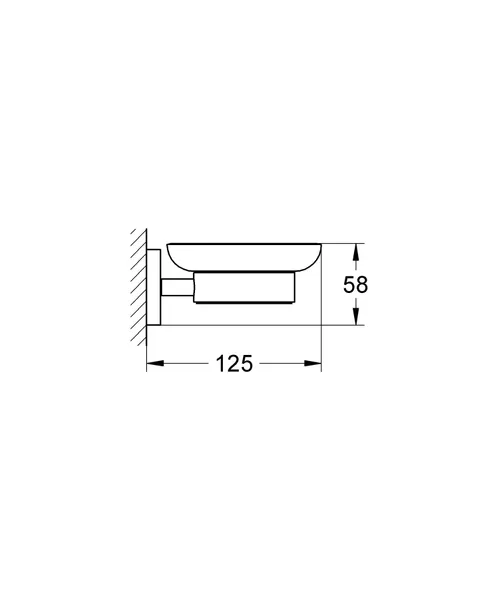 Мильниця Grohe Essentials New (40444001)