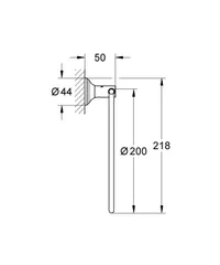Кільце для рушника Grohe Essentials Authentic (40655001)