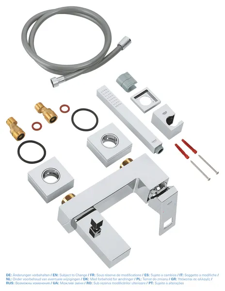 Змішувач для ванни Grohe Eurocube (23141000)