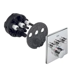 Термостат прихованого монтажу на 3 споживача Grohe Grohtherm SmartControl (29126000)