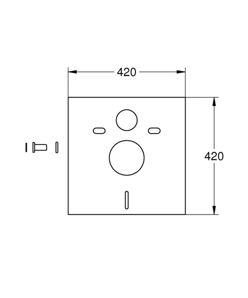 Комплект для звукоізоляції Grohe (37131000)