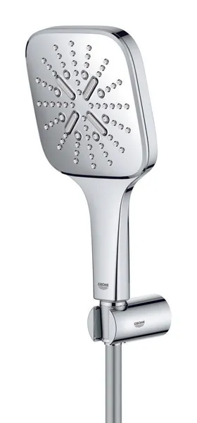 Душовий набір з тримачем, 3 режими струменя Grohe Rainshower SmartActive (26589000)