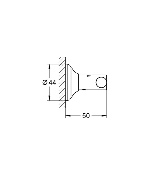Гачок для халата Grohe Essentials Authentic (40656001)