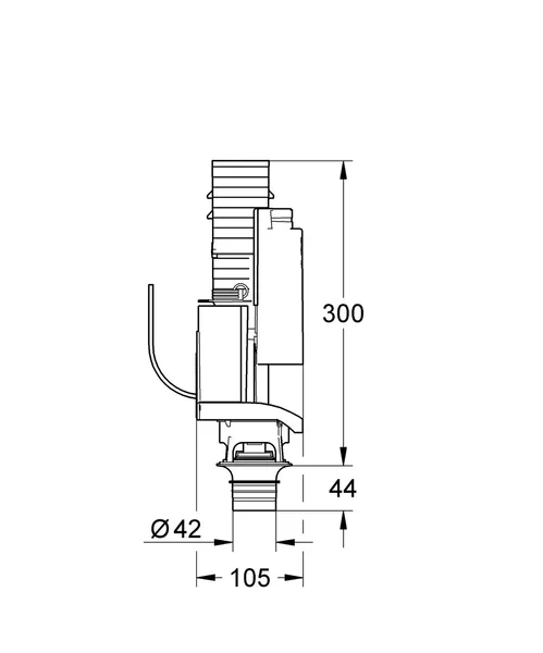 Змивний клапан Grohe (38736000)