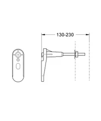Настінні куточки Grohe Rapid SL (3855800M)