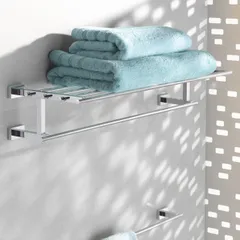 Полиця для рушників у ванну Grohe Essentials Cube New (40512001)