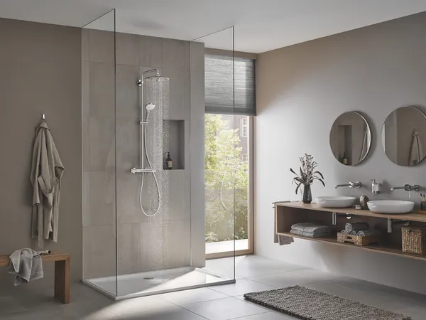 Душова система з термостатом для душа Grohe Euphoria System (27296003)