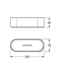 Полиця для ванної кімнати Grohe Selection (41037000)