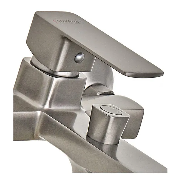 Змішувач для ванної кімнати Haiba Kubus 009 Euro Graphite (HB4007)