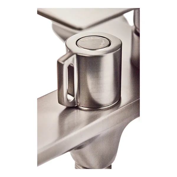Змішувач для ванної Haiba Alex 009 Euro Graphite (HB3998)