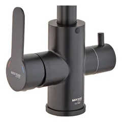 Змішувач для кухні Mixxus DAX-021-G Black  (нерж. сталь) з вих.для пит.води (MI6078)