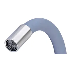 Вилив для змішувача гнучкий Mixxus SPO-06.SUS Refl.Gray (MI6065)