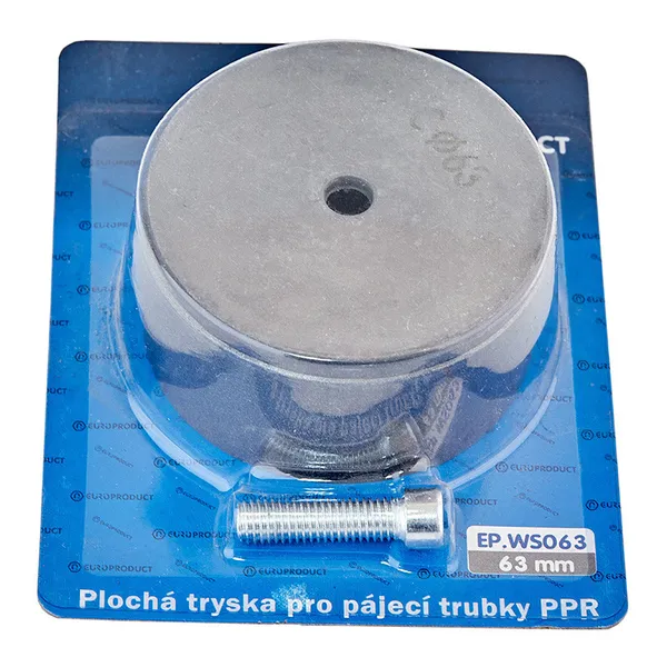 Насадка плоска для паяльника Europroduct EP.WS063 PPR труб 63mm (EP6103)
