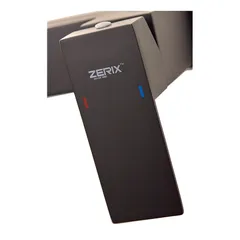 Змішувач для душу Zerix KUB-003 Black з нерж. сталі SUS304 (кол. чорний) (ZX4848)