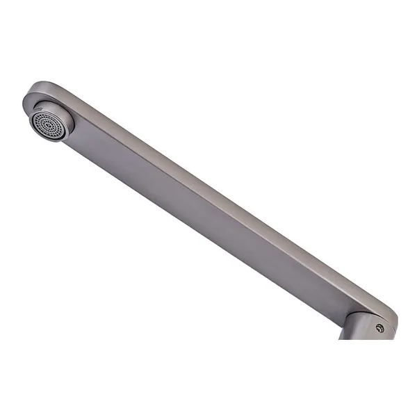 Змішувач для кухні Zerix KFM-011 graphite із нерж. сталі SUS304 (ZX4865)