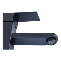 Змішувач для умивальника з нерж. сталі SUS304 Zerix KUB-001 Black (ZX4703)