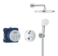 Душова система прихованого монтажу з термостатом Grohe Grohtherm (34872000)