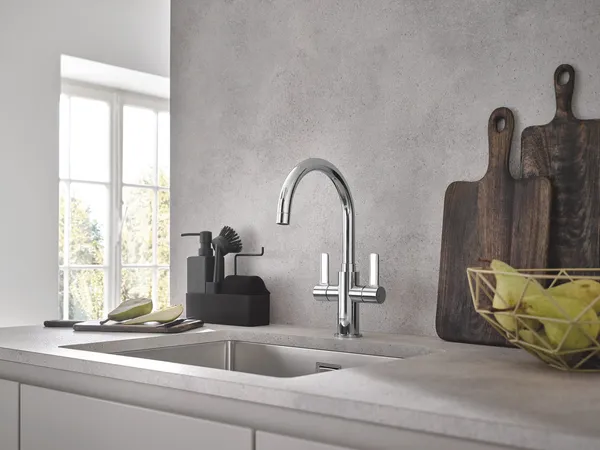 Мийка для кухні із нержавіючої сталі Grohe K700U (31574SD1)