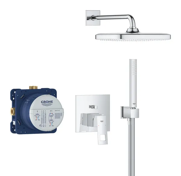 Прихована душова система Grohe Eurocube Tempesta 250 Cube (25289000)