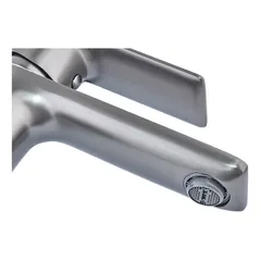 Змішувач для умивальника Haiba Alex 001 Graphite (HB3992)