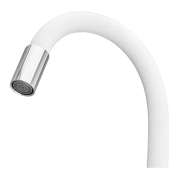 Змішувач для кухні Mixxus SUS-011 Chrome Refl.White (нерж. сталь) (MI6233)